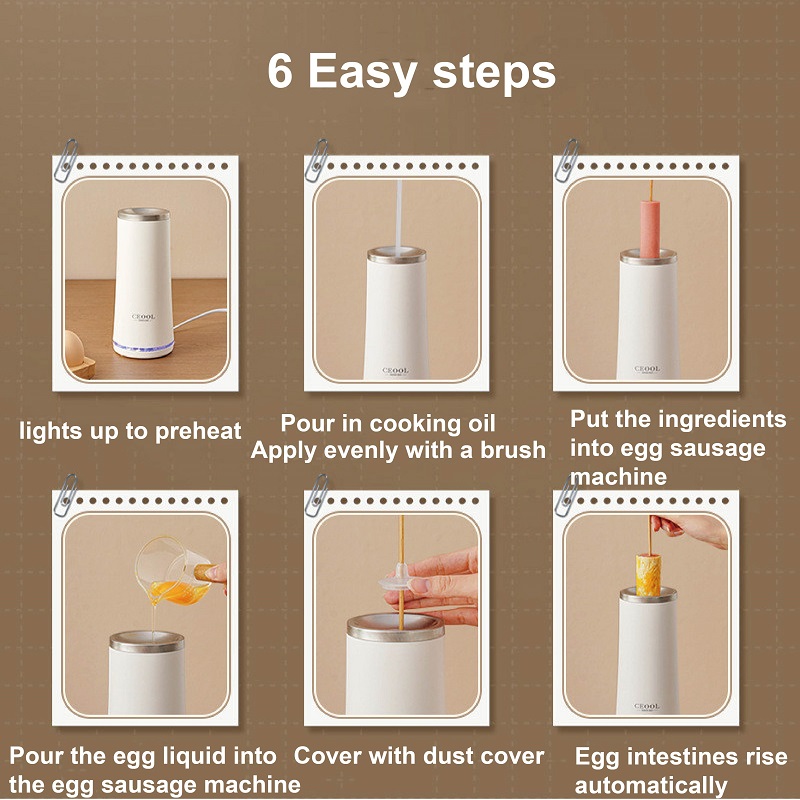 เครื่องทำไข่ม้วน 220V ขนาดเล็ก - Home Cooking Egg Roll บทวิจารณ์และราคา