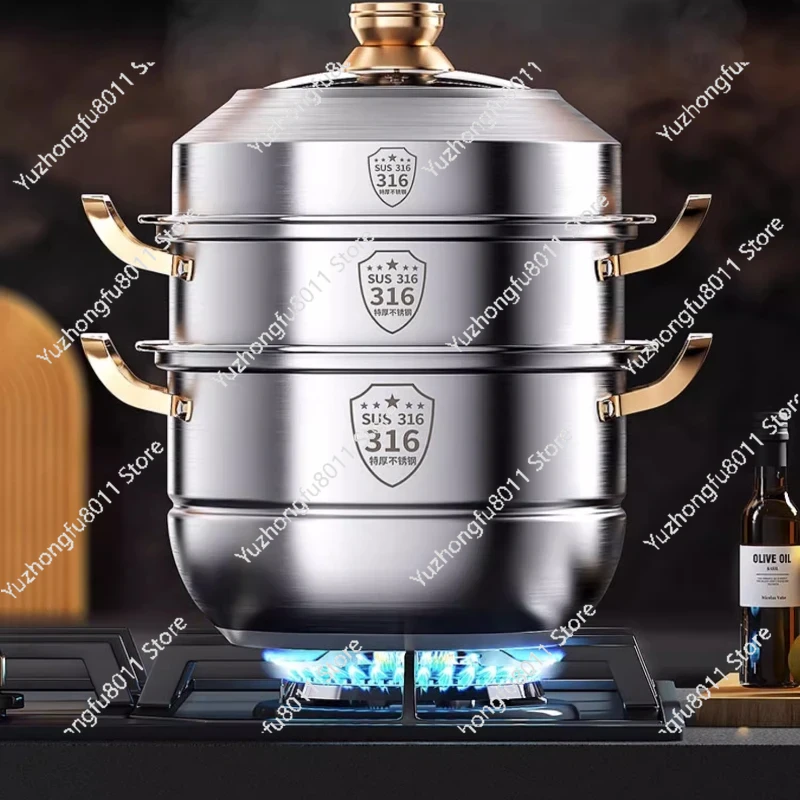 หม้อสแตนเลส 316 ขนาด 40 ซม. หม - Home Cooking Set บทวิจารณ์และราคา