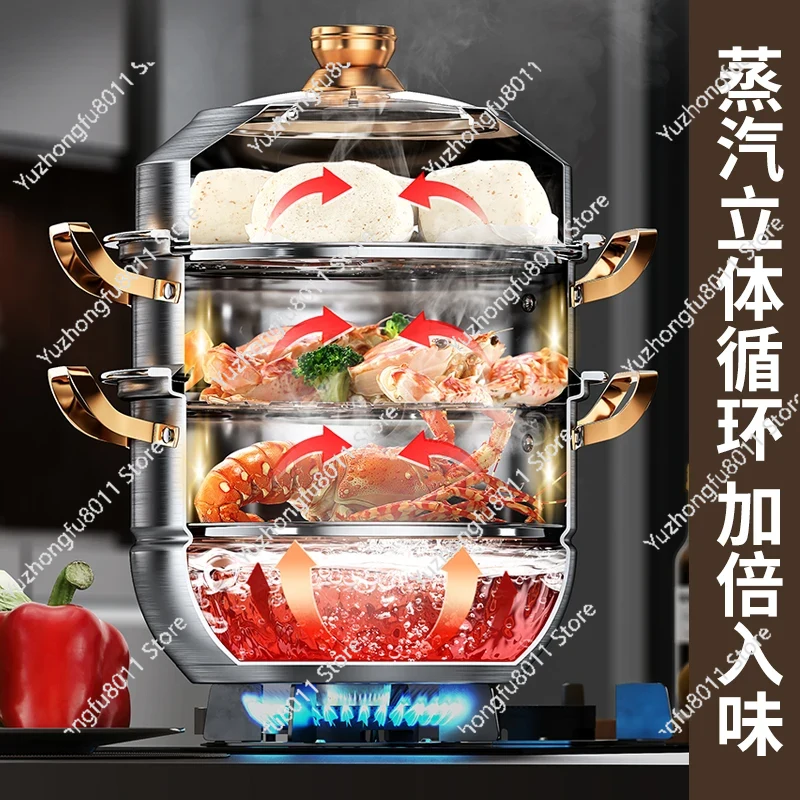 หม้อสแตนเลส 316 ขนาด 40 ซม. หม - Home Cooking Set บทวิจารณ์และราคา