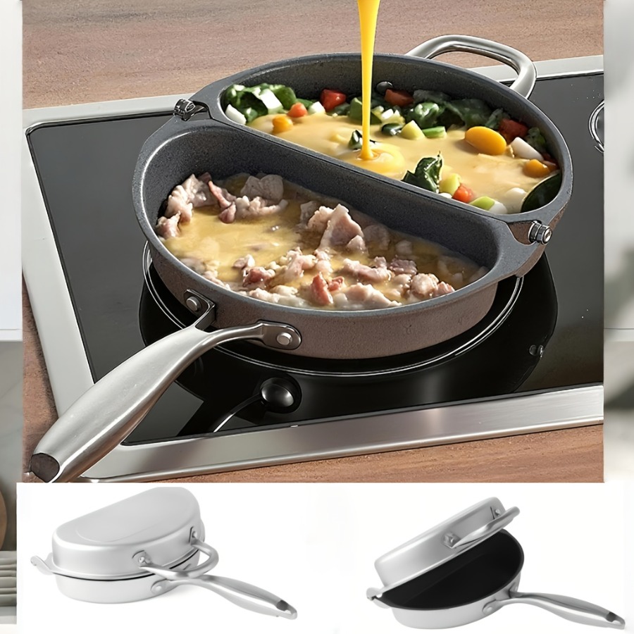 กระทะสองด้านแบบไม่ติดกระทะ กระ - Home Cooking Egg Roll บทวิจารณ์และราคา